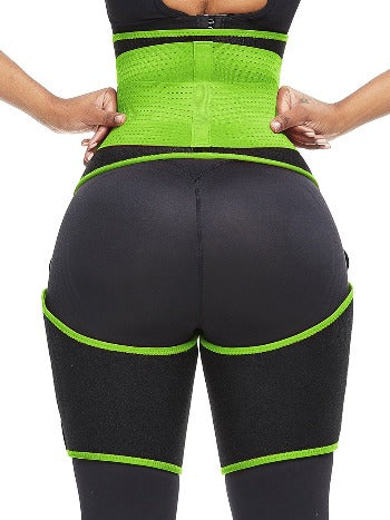Ava 3 in 1 Active Wear  - Green