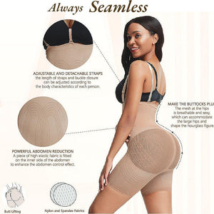Ningmi Butt Lifter Hip Enhancer Women Shaper Panties Plus Size Hip
